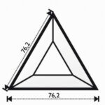 Specchio-BisellTriang 3 x3 x3