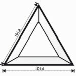 Specchio-BisellTriang 4 x4 x4