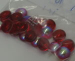 Muggel _ 10mm rosso irides.