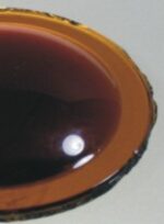 Gemme-oblo' 38 mm ambra scura
