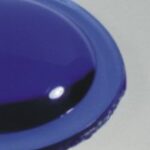 Gemme-oblo' 40 mm blu cobalto