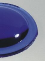 Gemme-oblo' 40 mm blu cobalto