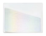 BULLSEYE 0113-31Fi Bianco iri 3mm 51x89cm=0,45qm