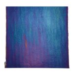 BULLSEYE 1128-34Fi Viola reale scuro iri 3mm 51x89cm=0,45qm