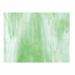 BULLSEYE 2107-00F Bianco-verde chiaro 3mm 51x89cm=0,45qm