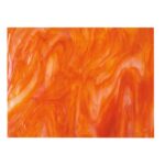 BULLSEYE 2124-00F Rosso bianco 3mm 51x89cm=0,45qm