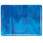 BULLSEYE 2116-30F Blu turchese-blu profondo reale 3mm 51x89cm=0,45qm