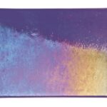 BULLSEYE 1334-31Fi Viola-oro iri 3mm 51x89cm=0,45qm