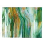 BULLSEYE 3123-00F Foresta arancio verde bianco 3mm 51x89cm=0,45qm