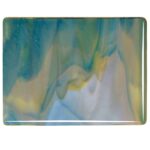 BULLSEYE 3501-00F Caramello-bianco-verde 3mm 51x89cm=0,45qm