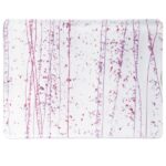 BULLSEYE 4234-00F Chiaro fratturato rosa e stringhe viola 3 millimetri 51x89cm = 0,45qm