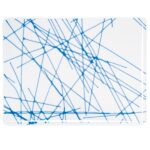 BULLSEYE 4414-30F Pezzi di stringhe blu in cima Chopstix 3 millimetri 51x89cm = 0,45qm
