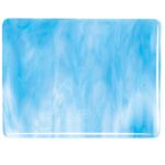 BULLSEYE 3116-30F Turchese chiaro blu bianco 3mm 51x89cm=0,45qm